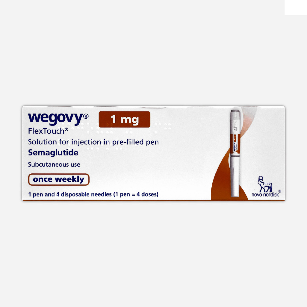Wegovy, 1mg Pre-Filled Pen, Injectable weight management medication